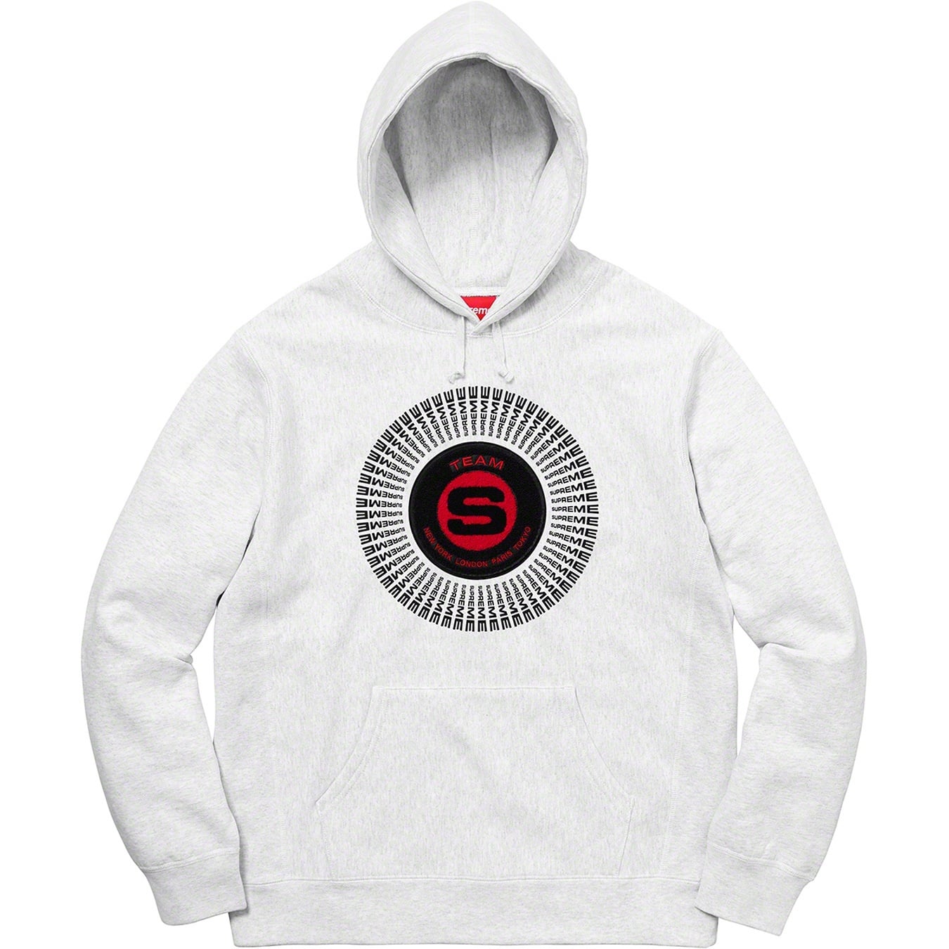 Chenille Appliqué Hooded Sweatshirt view 4